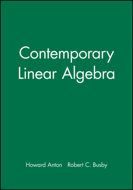 Student Solutions Manual to accompany Contemporary Linear Algebra, Paperback / softback Book