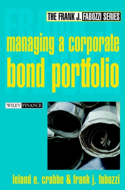 Managing a Corporate Bond Portfolio, Hardback Book