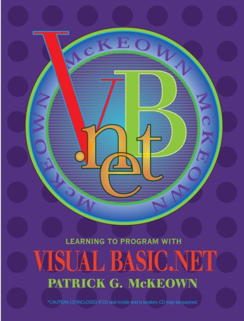 Learning to Program with Visual Basic.NET, Paperback Book