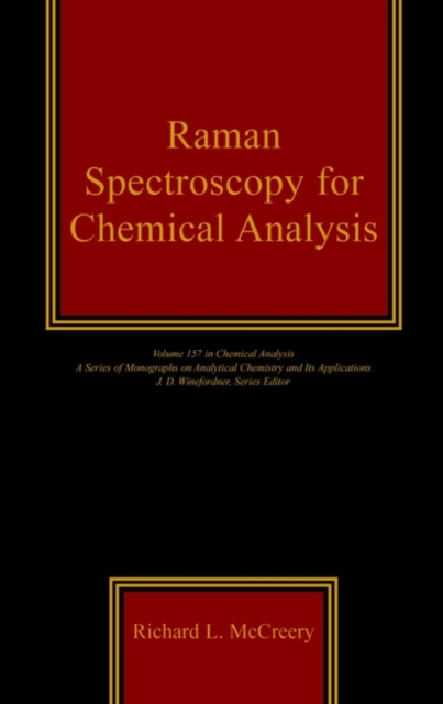 Raman Spectroscopy for Chemical Analysis, PDF eBook