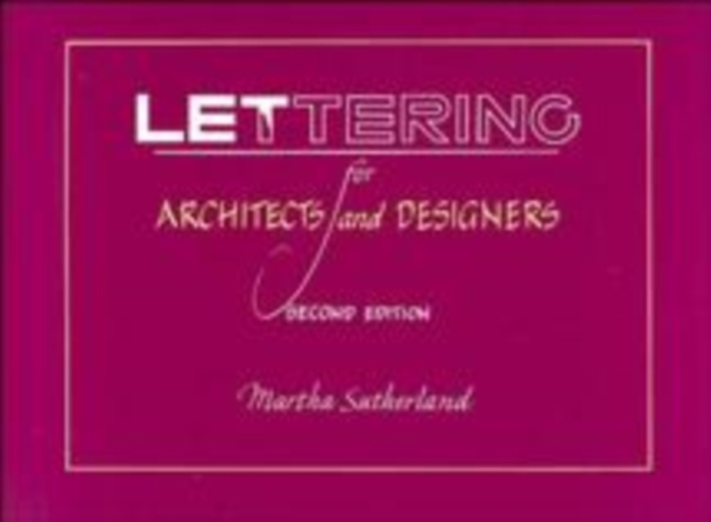 Lettering for Architects and Designers, Paperback / softback Book