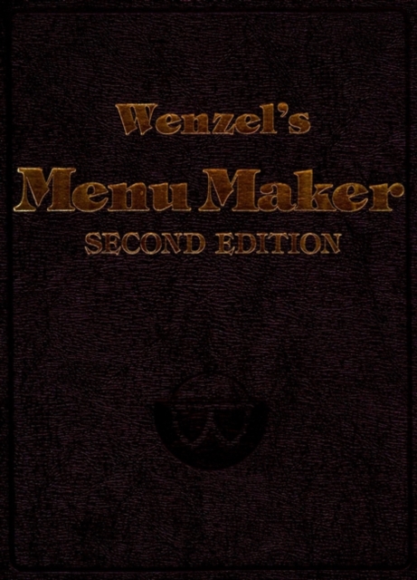 Wenzel's Menu Maker, Hardback Book