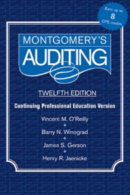 Montgomery Auditing Continuing Professional Education, Paperback / softback Book