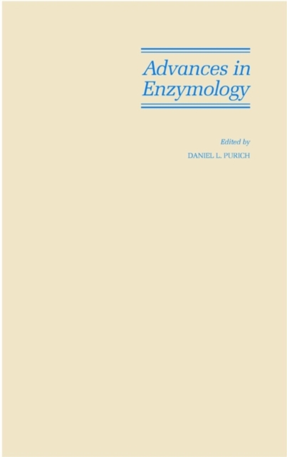 Advances in Enzymology and Related Areas of Molecular Biology, Volume 74, Part B : Mechanism of Enzyme Action, Hardback Book