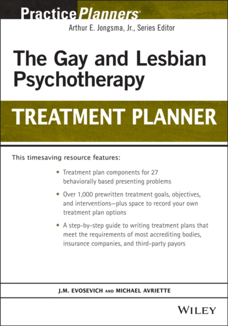 The Gay and Lesbian Psychotherapy Treatment Planner, Paperback / softback Book