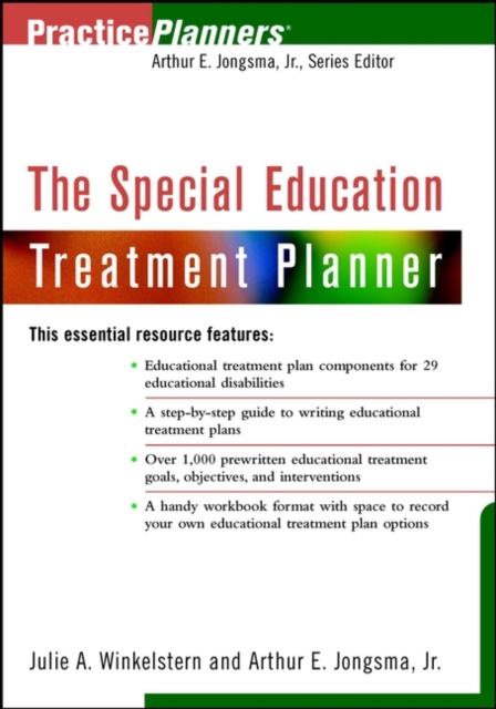 The Special Education Treatment Planner, Paperback / softback Book