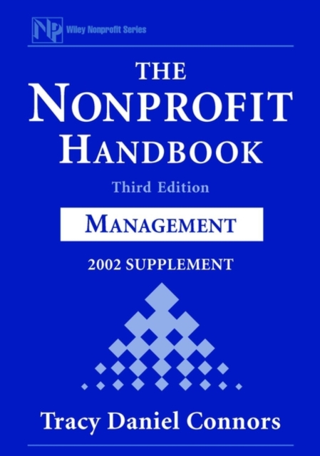 The Nonprofit Handbook, 2002 Supplement : Management, Paperback / softback Book