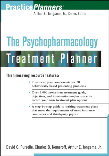 The Psychopharmacology Treatment Planner, Paperback / softback Book