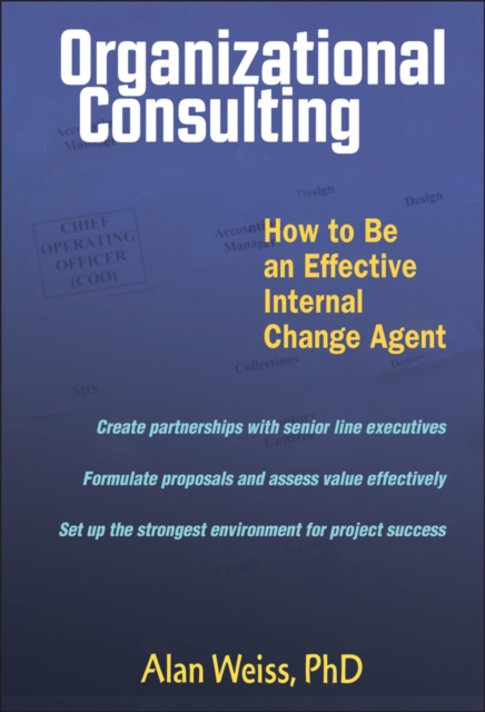 Organizational Consulting : How to Be an Effective Internal Change Agent, PDF eBook