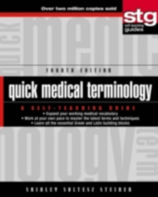 Quick Medical Terminology : A Self-Teaching Guide, PDF eBook