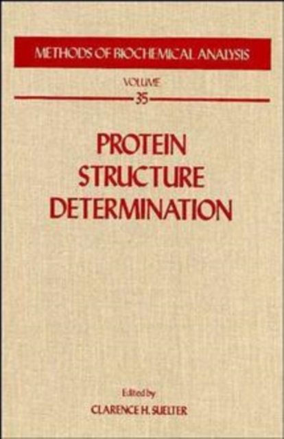 Protein Structure Determination, Hardback Book