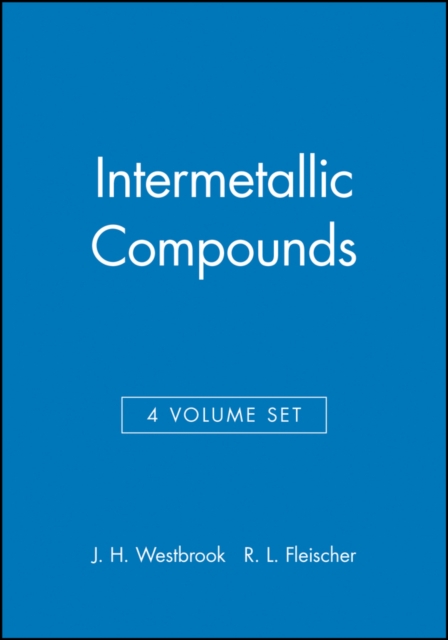 Intermetallic Compounds : Intermetallic Compounds 4V Set, Paperback / softback Book