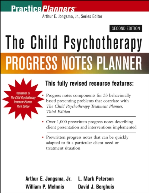 The Child Psychotherapy Progress Notes Planner, PDF eBook