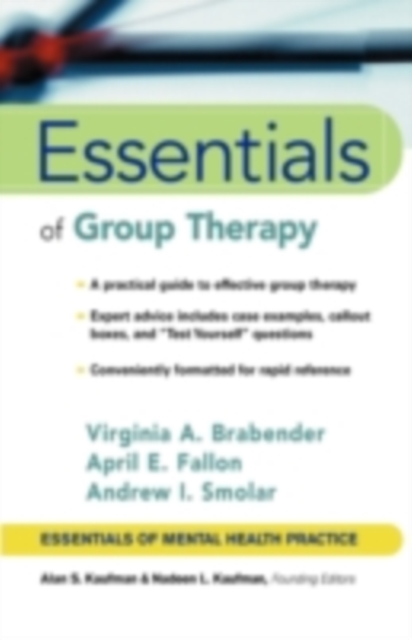 Essentials of Group Therapy, PDF eBook