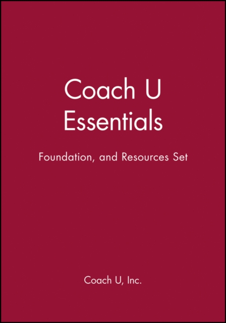 Coach U Essentials, Foundation, and Resources Set, Multiple-component retail product, part(s) enclose Book