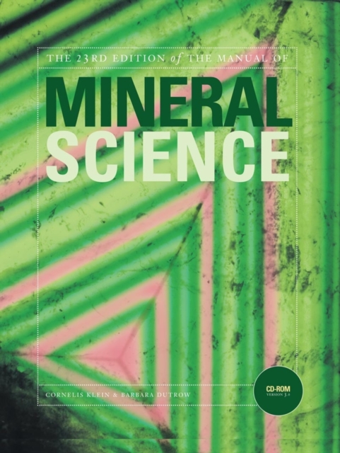 Manual of Mineral Science, Multiple-component retail product, part(s) enclose Book