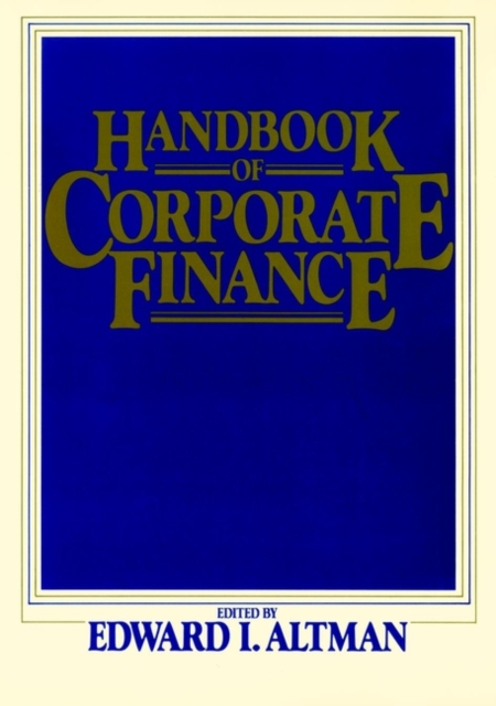 Handbook of Corporate Finance, Hardback Book