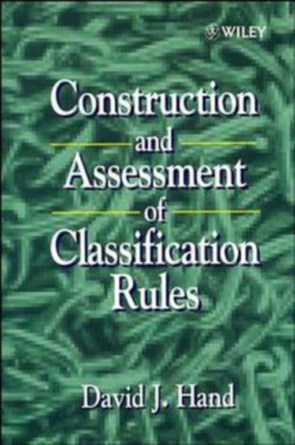Construction and Assessment of Classification Rules, Hardback Book