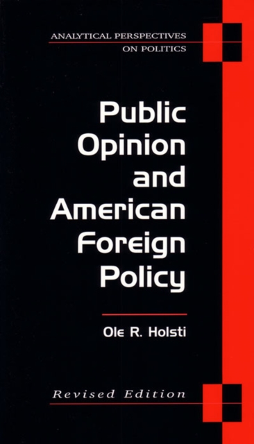 Public Opinion and American Foreign Policy, Paperback / softback Book