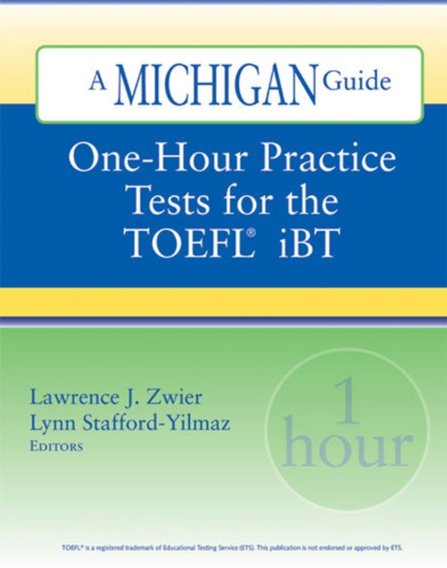 One-hour Practice Tests for the TOEFL  IBT, Multiple-component retail product Book