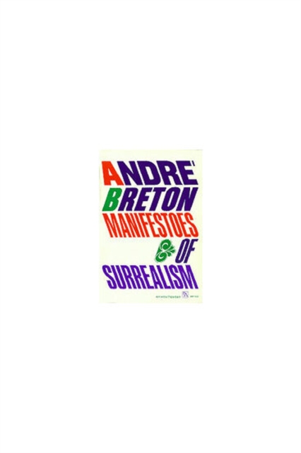 Manifestoes of Surrealism, Paperback / softback Book