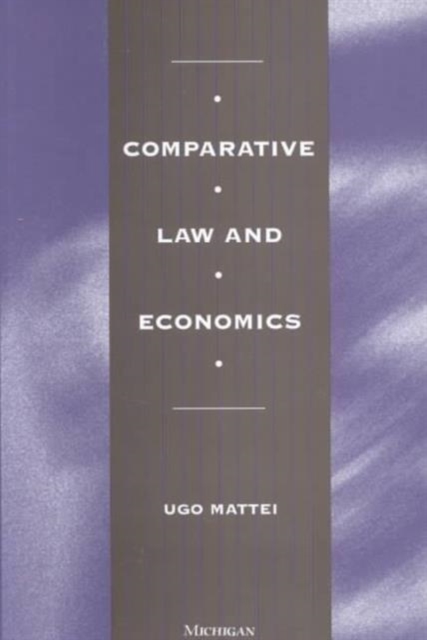 Comparative Law and Economics, Paperback / softback Book