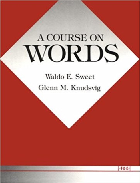 A Course on Words, Paperback / softback Book
