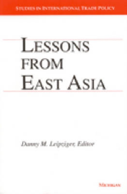Lessons from East Asia, Paperback / softback Book