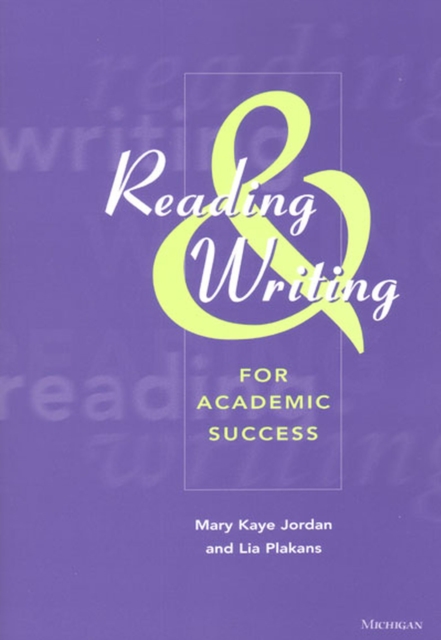 Reading and Writing for Academic Success, Paperback / softback Book