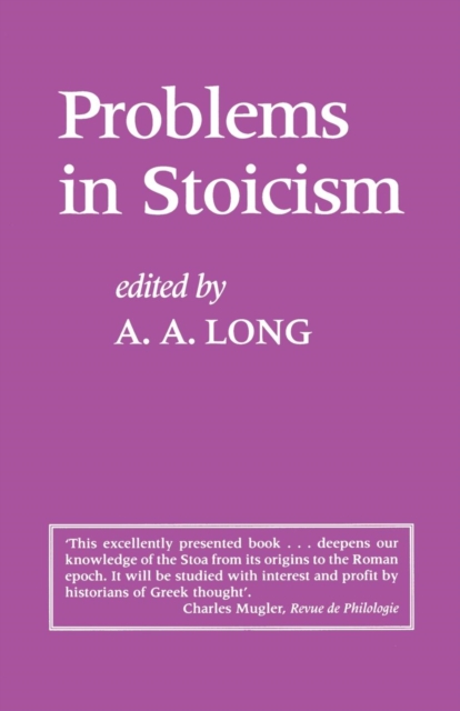 Problems in Stoicism, Paperback / softback Book