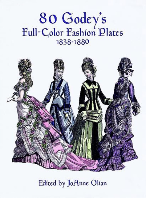 80 Godey's Full-Color Fashion Plates, EPUB eBook