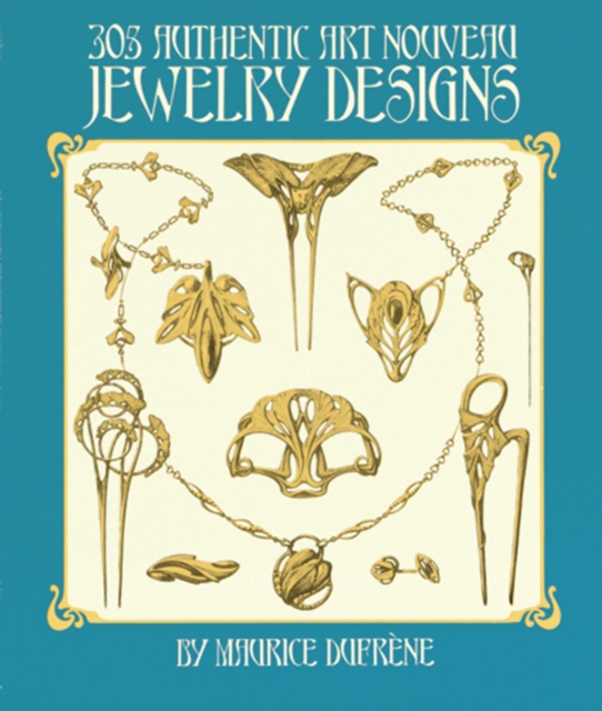 305 Authentic Art Nouveau Jewelry Designs, EPUB eBook