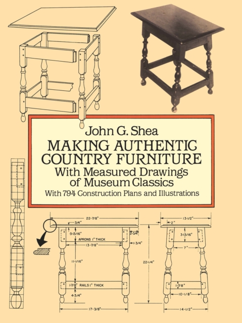 Making Authentic Country Furniture, EPUB eBook