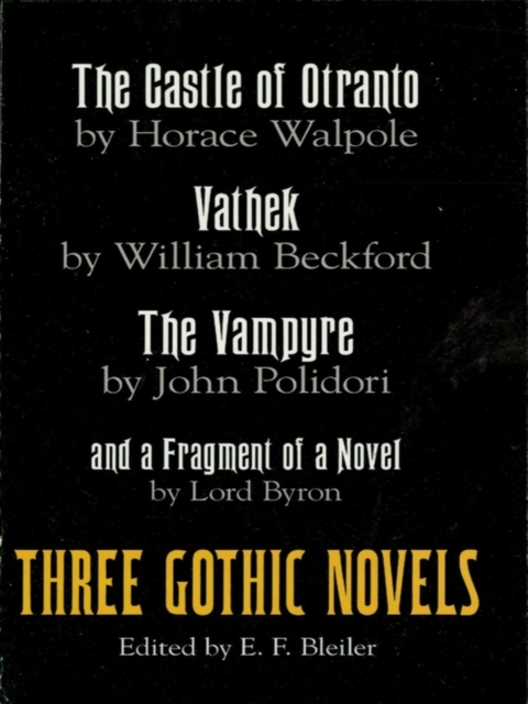 Three Gothic Novels, EPUB eBook