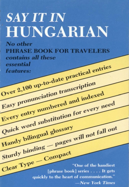Say It in Hungarian, EPUB eBook