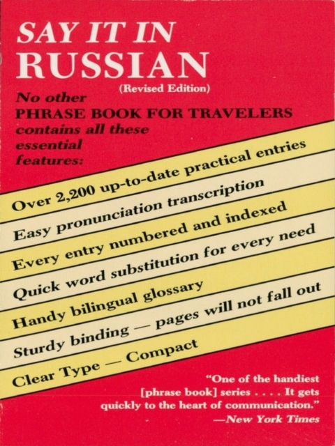 Say It in Russian (Revised), EPUB eBook
