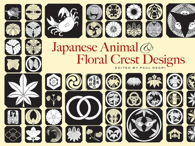 Japanese Animal and Floral Crest Designs, EPUB eBook