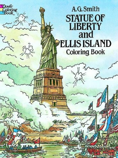 Statue of Liberty and Ellis Island Colouring Book, Other merchandise Book