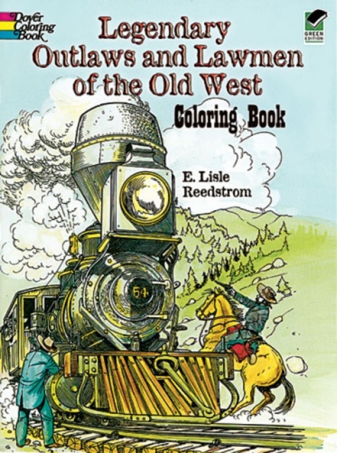Legendary Outlaws and Lawmen of the Old West Coloring Book, Other merchandise Book