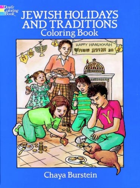 Jewish Holidays and Traditions Colouring Book, Paperback / softback Book