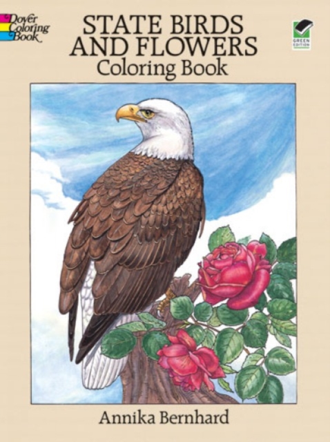 State Birds and Flowers Coloring Book, Other merchandise Book