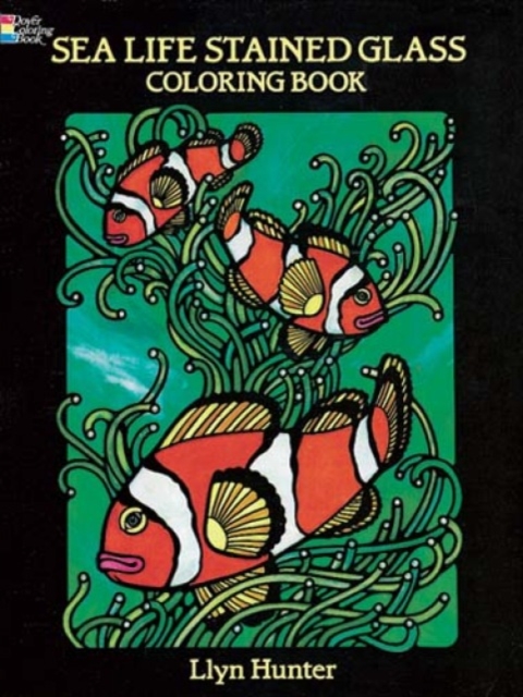 Sea Life Stained Glass Coloring Book, Paperback / softback Book