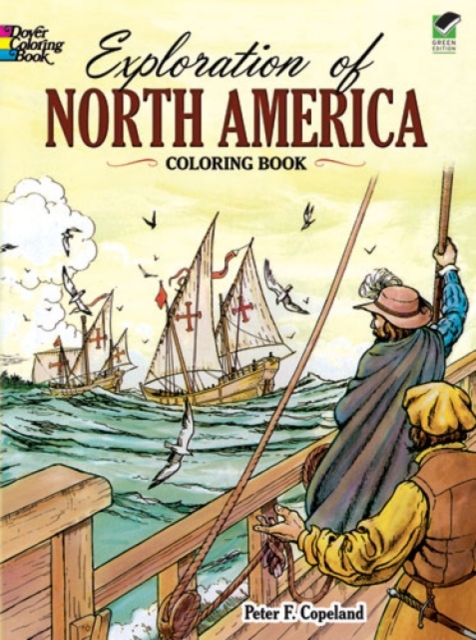 Exploration of North America Coloring Book, Other merchandise Book