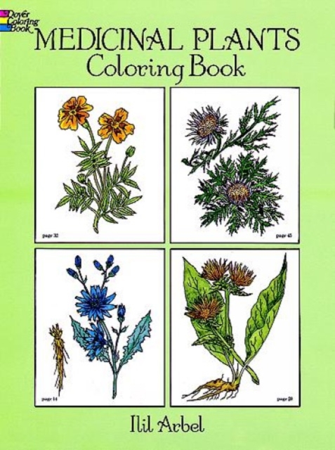 Medicinal Plants Coloring Book, Paperback / softback Book