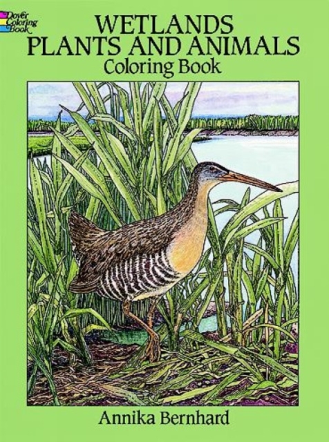 Wetlands Plants and Animals Colouring Book, Other merchandise Book