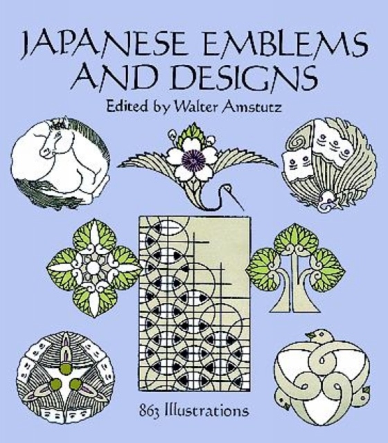 Japanese Emblems and Designs : 863 Motifs, Paperback / softback Book