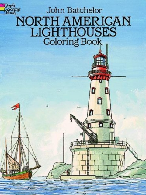 North American Lighthouses Coloring Book, Other merchandise Book
