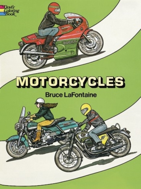 Motorcycles Colouring Book, Other merchandise Book