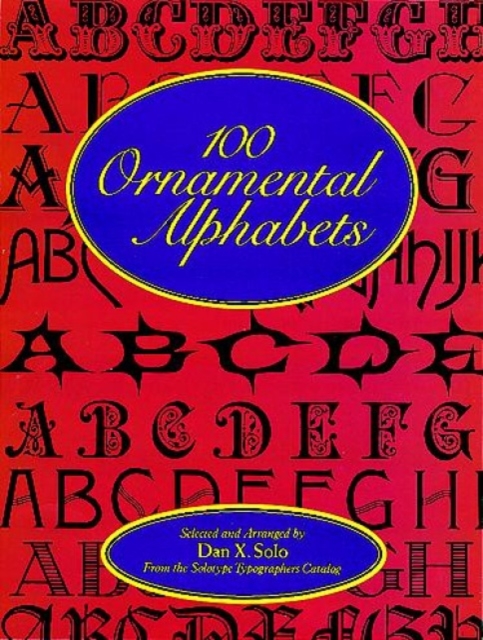 100 Ornamental Alphabets, Paperback / softback Book