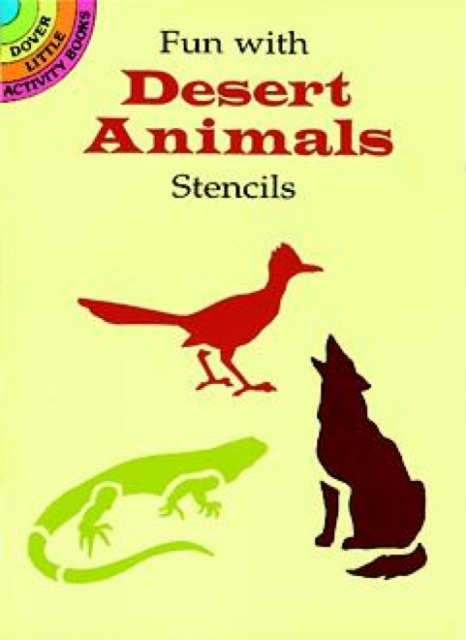 Fun with Desert Animals Stencils, Other merchandise Book